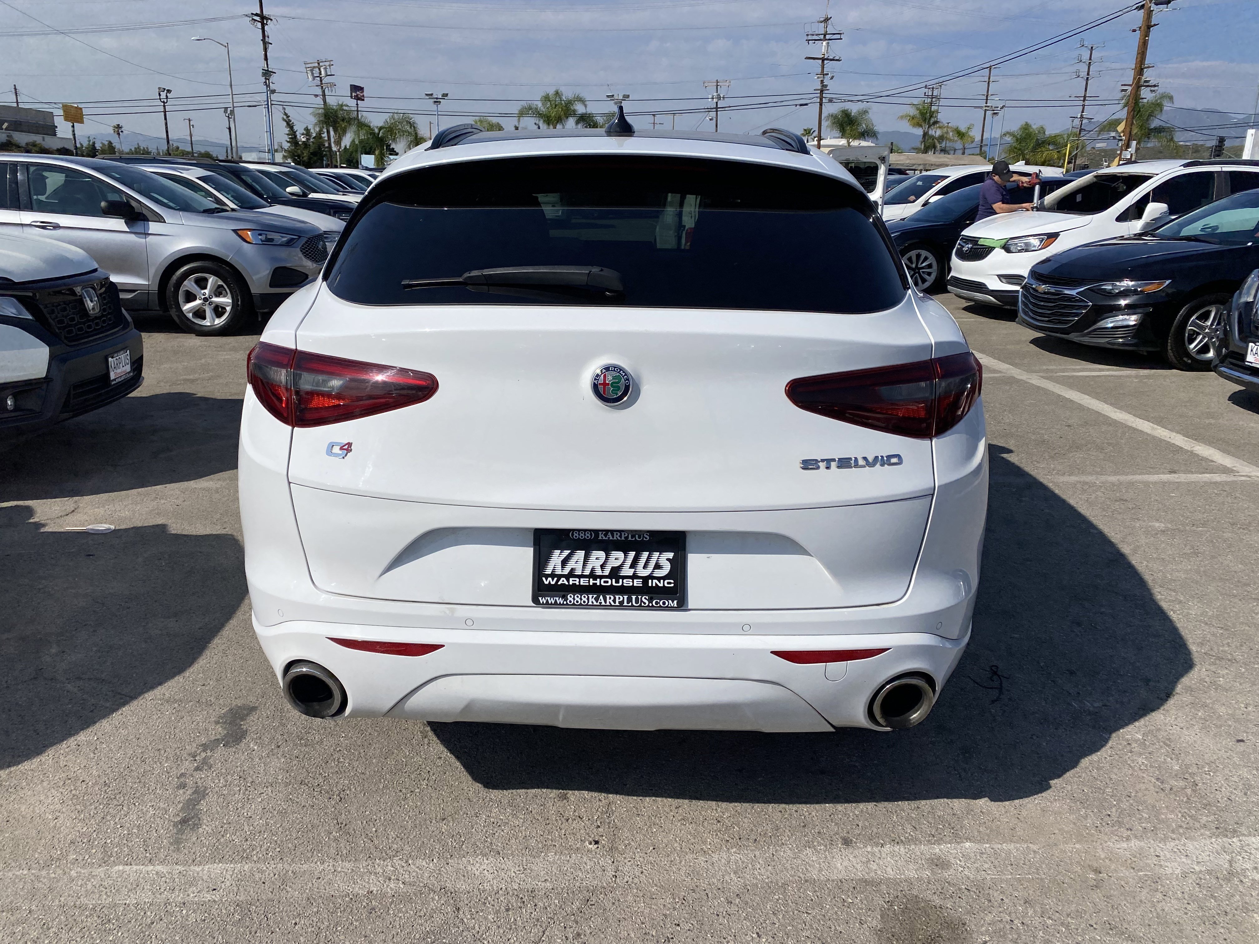 Used 2020 Alfa Romeo Stelvio Ti Sport w/ Quick Order Package 22S Sport image 10