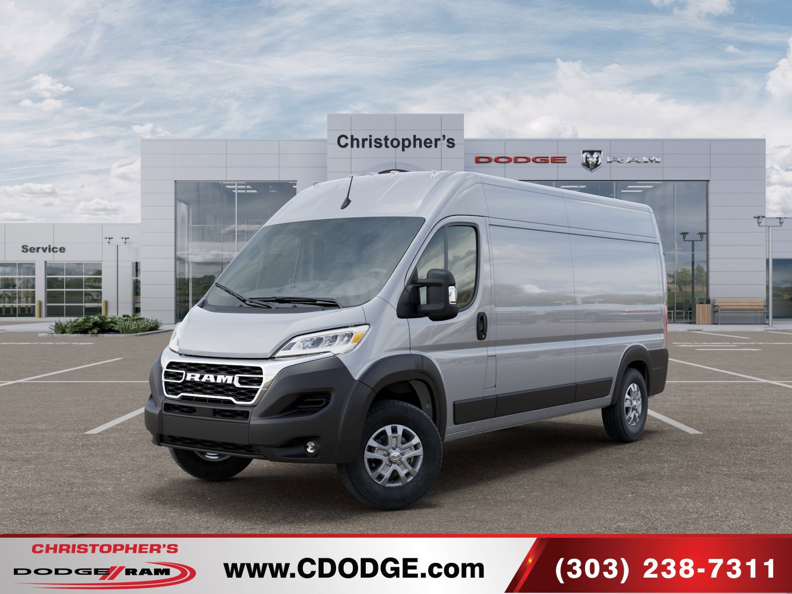 New 2026 RAM ProMaster 2500 w/ Quick Order Package 22G SLT