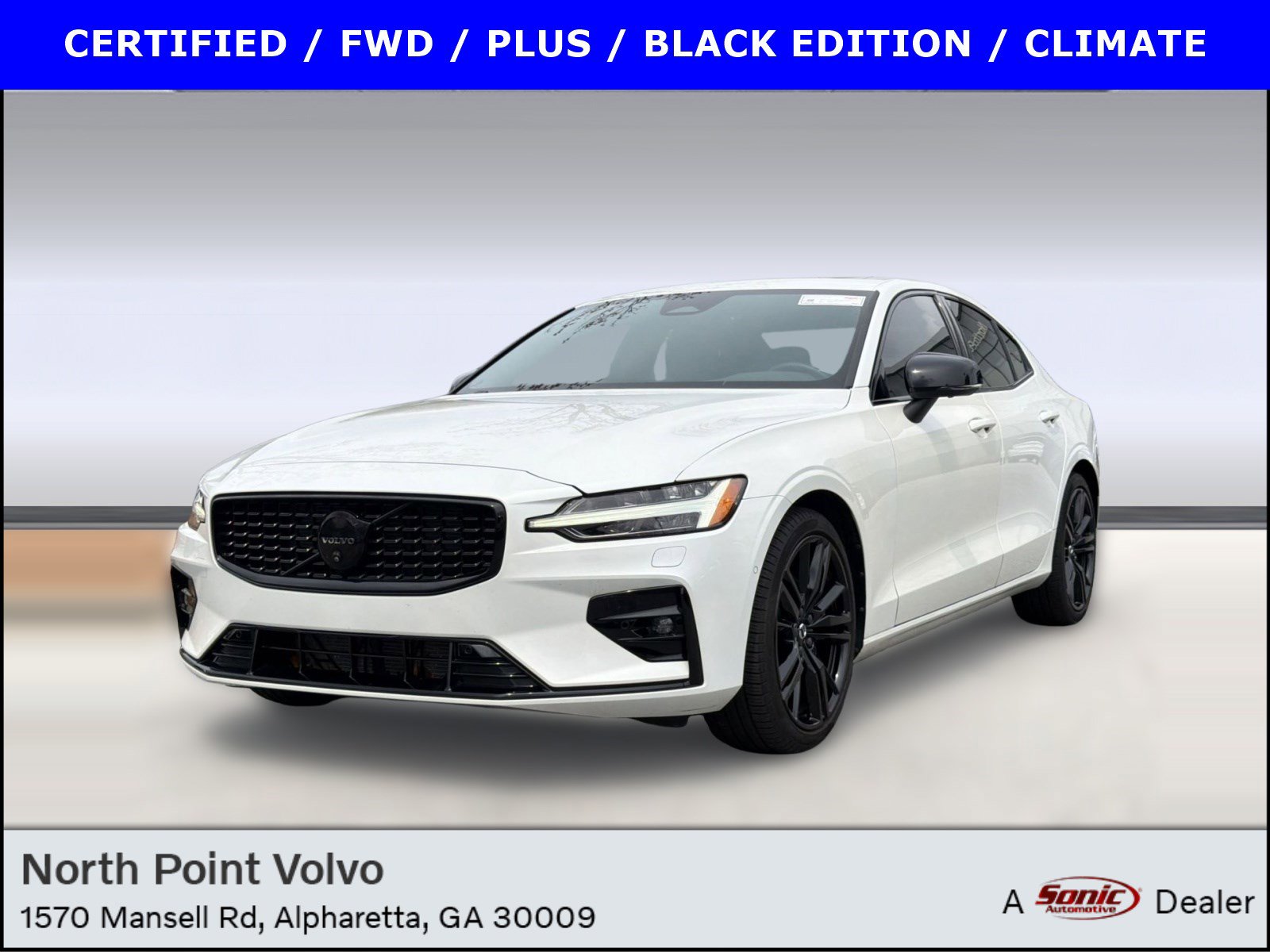 Certified 2024 Volvo S60 B5 Plus w/ Climate Package image 1