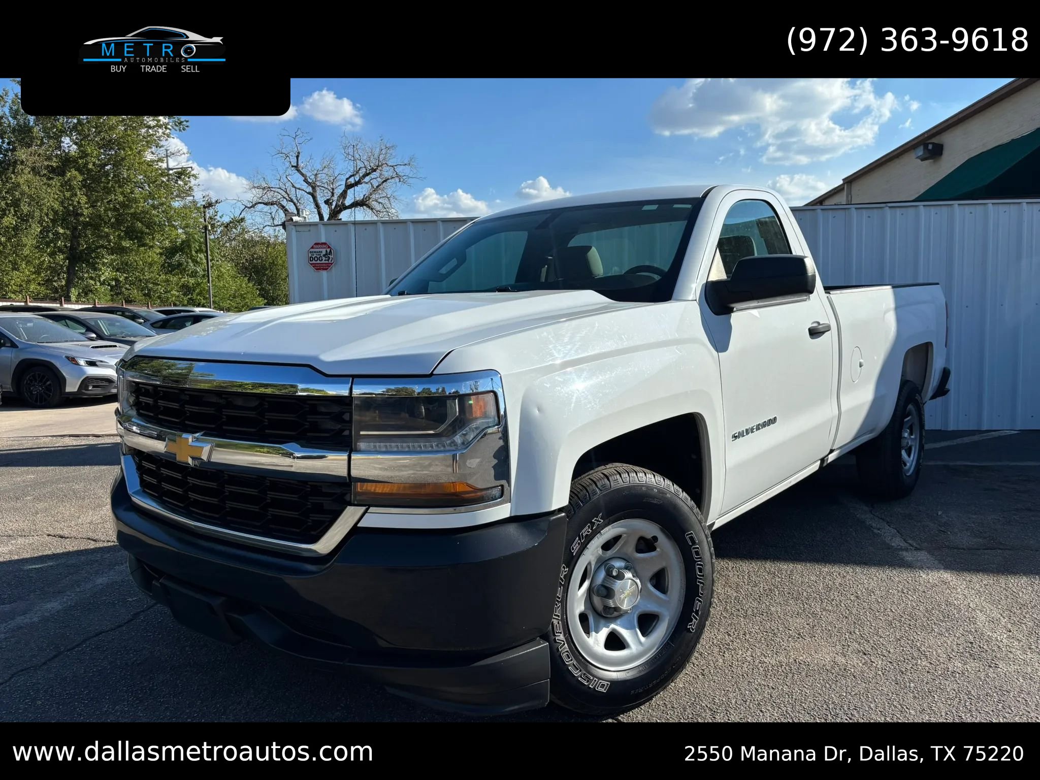 Used 2016 Chevrolet Silverado 1500 W/T w/ WT Fleet Convenience Package RWD image 1