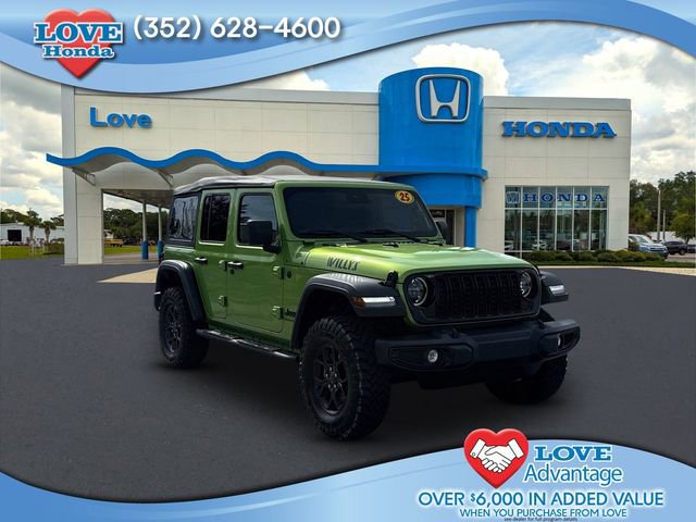 Used 2025 Jeep Wrangler Willys 360° Tour