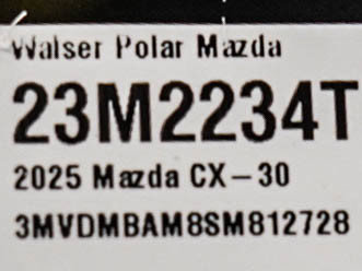 Used 2025 MAZDA CX-30 AWD 2.5 S image 27