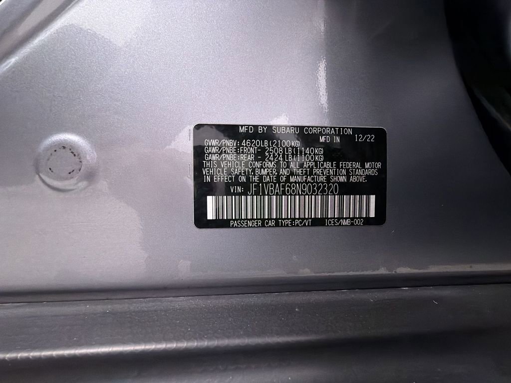 Used 2022 Subaru WRX Premium image 14