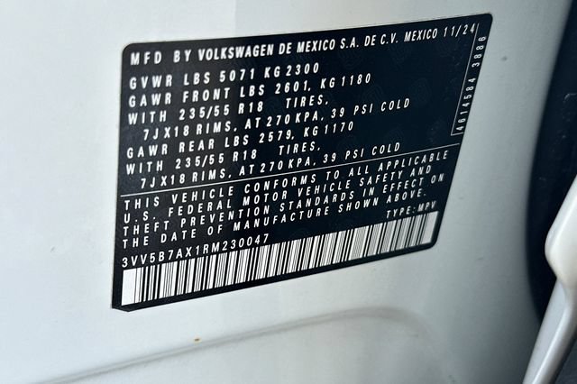 Used 2024 Volkswagen Tiguan Wolfsburg Edition AWD/4WD image 34