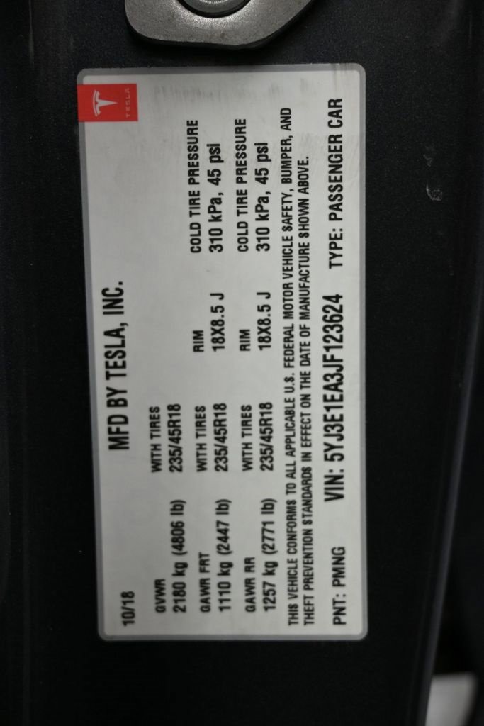 Used 2018 Tesla Model 3 Long Range image 43