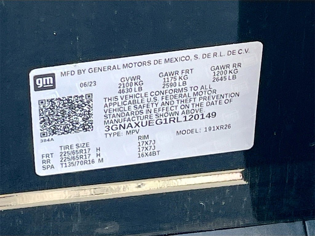 Used 2024 Chevrolet Equinox LT w/ LPO, Floor Liner Package image 32