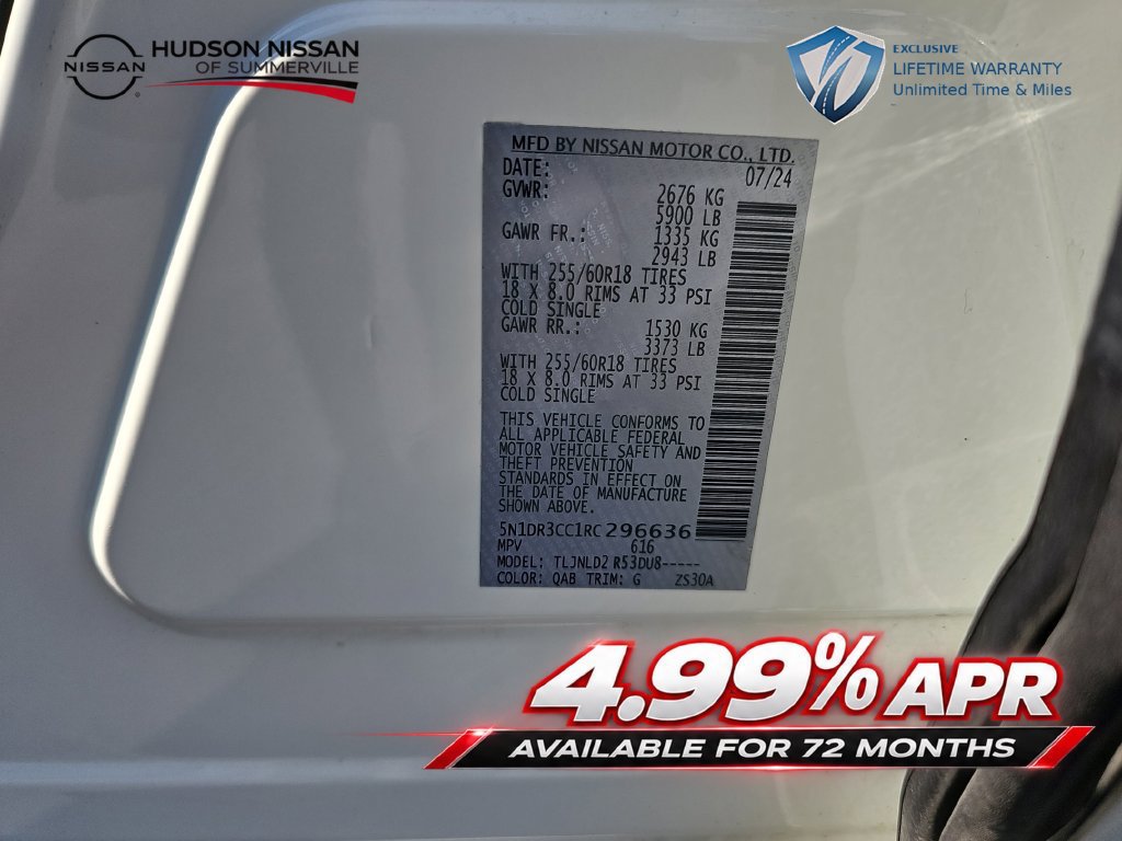 Used 2024 Nissan Pathfinder SL AWD/4WD image 33