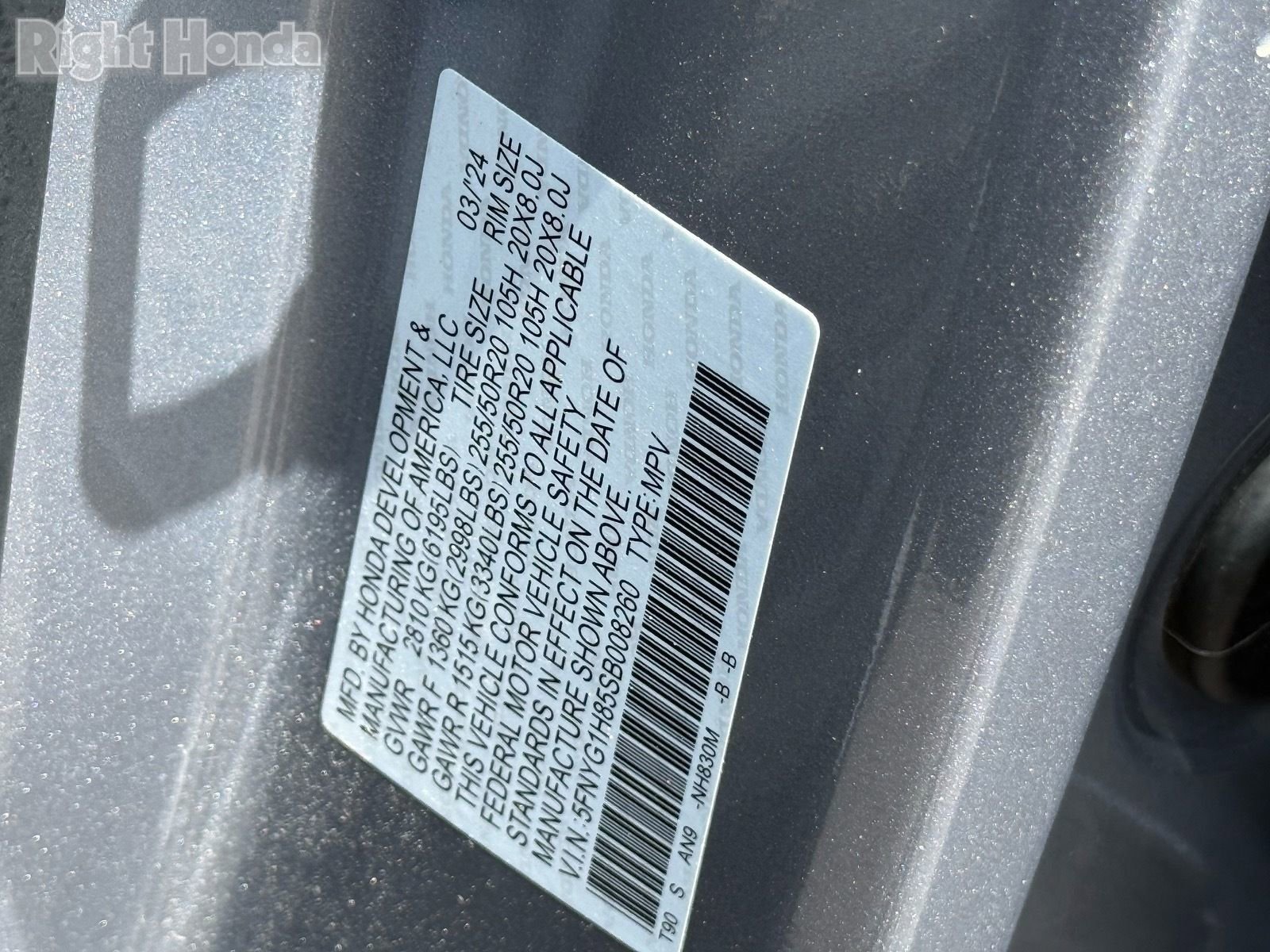 Certified 2025 Honda Pilot Elite image 35