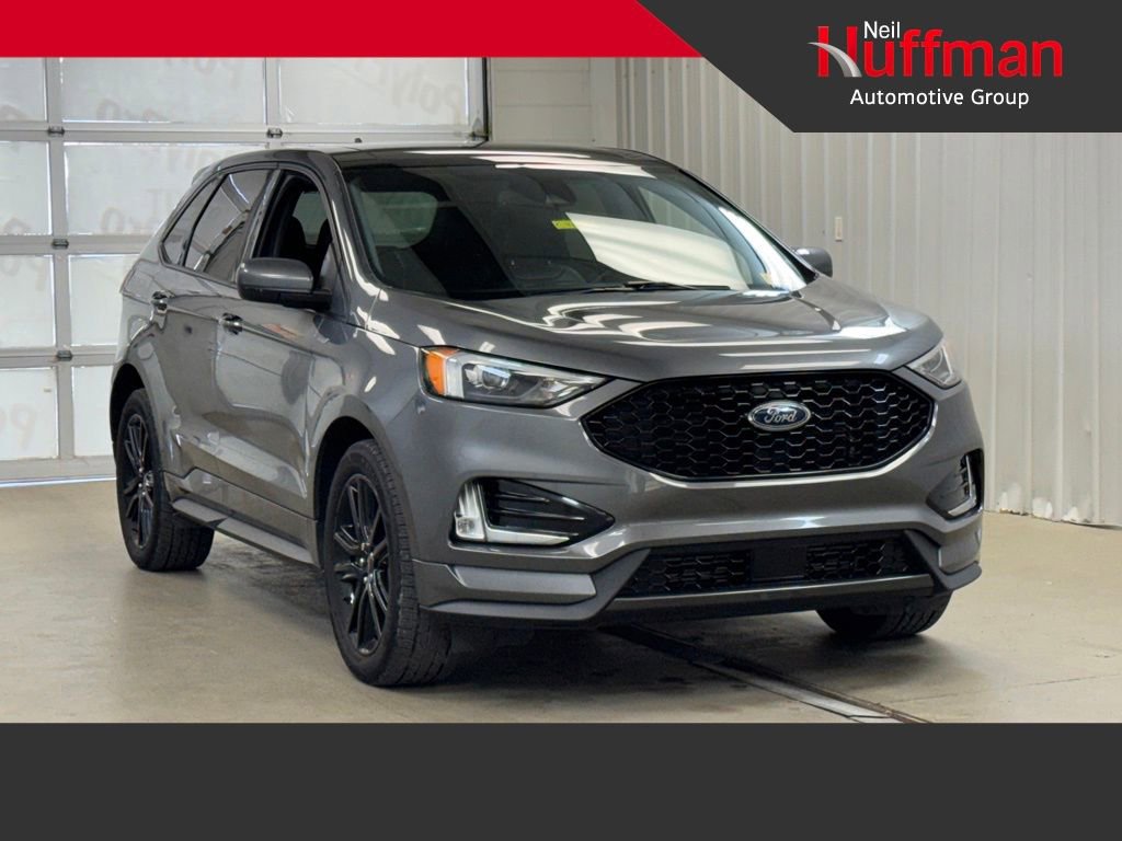 Used 2022 Ford Edge ST-Line w/ Class II Trailer Tow Package AWD/4WD video 1