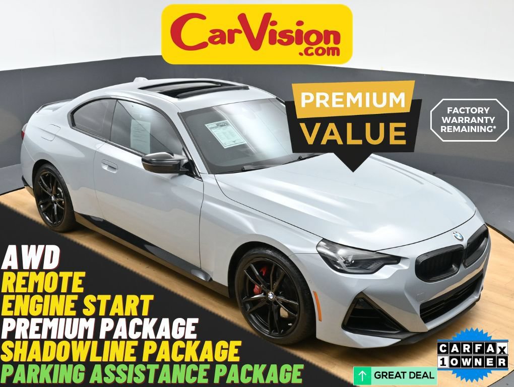 Used 2024 BMW M240i xDrive Coupe w/ Premium Package AWD/4WD image 1