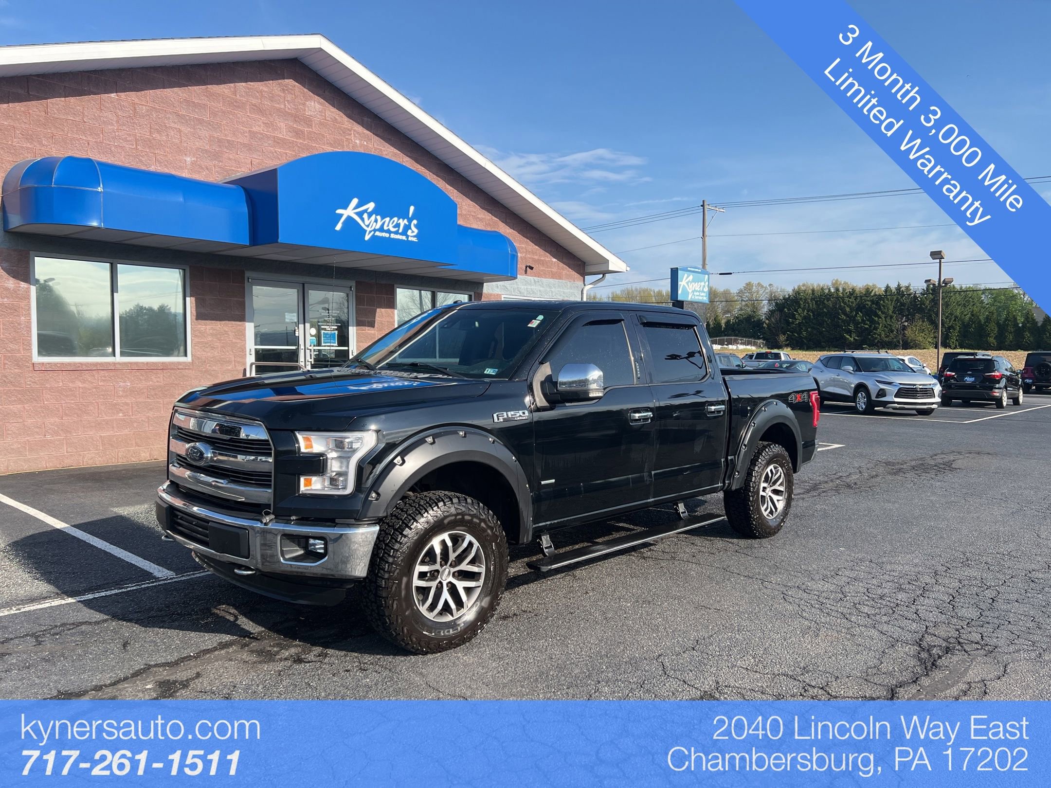 Used 2016 Ford F150 Lariat w/ Equipment Group 502A Luxury