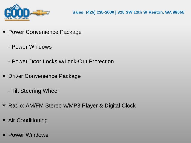 Used 2021 Chevrolet Express 3500 w/ Power Convenience Package RWD image 5