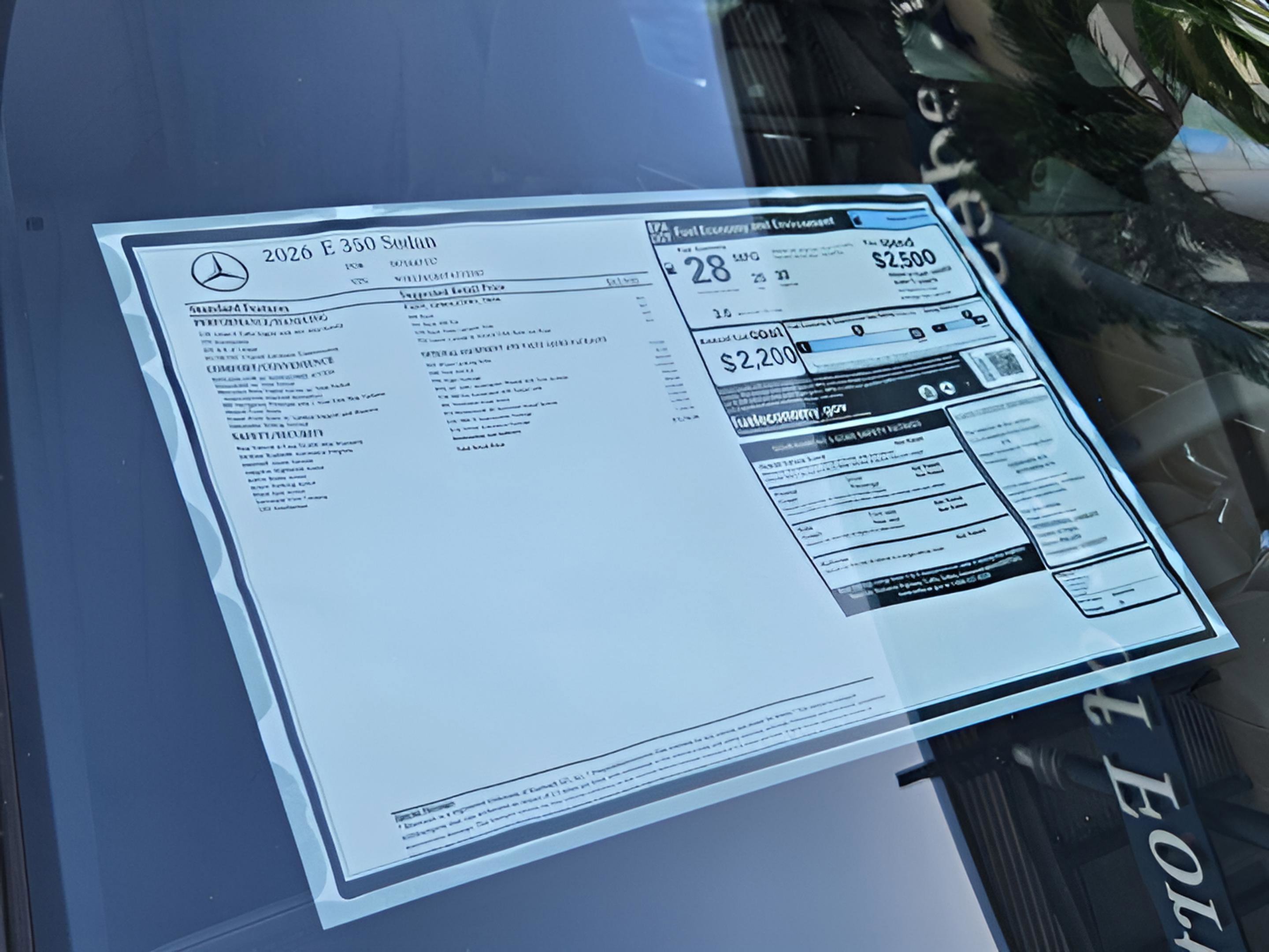 New 2026 Mercedes-Benz E 350 Sedan image 31