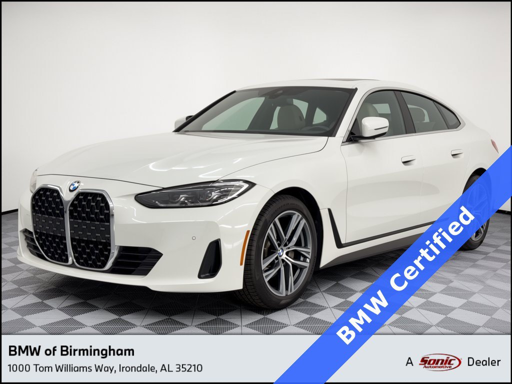 Certified 2024 BMW 430i Gran Coupe w/ Premium Package RWD image 1