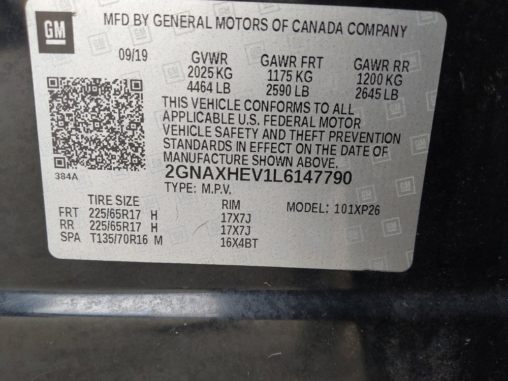 Used 2020 Chevrolet Equinox LS w/ LS Convenience Package image 33