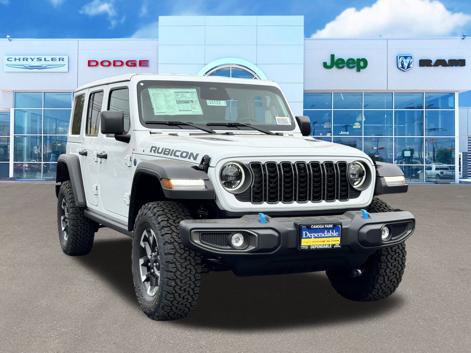 New 2025 Jeep Wrangler Unlimited Rubicon 4xe w/ Safety Group image 2
