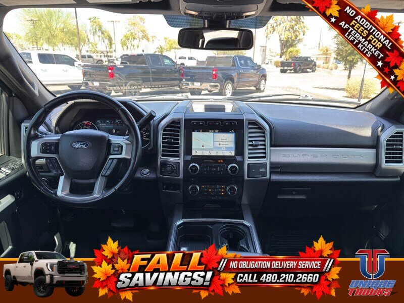 Used 2018 Ford F350 Platinum w/ Platinum Ultimate Package AWD/4WD image 33