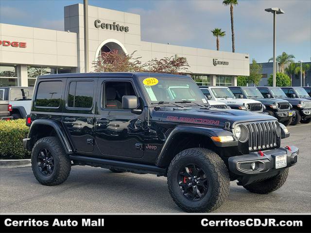 Certified 2022 Jeep Wrangler Unlimited Rubicon