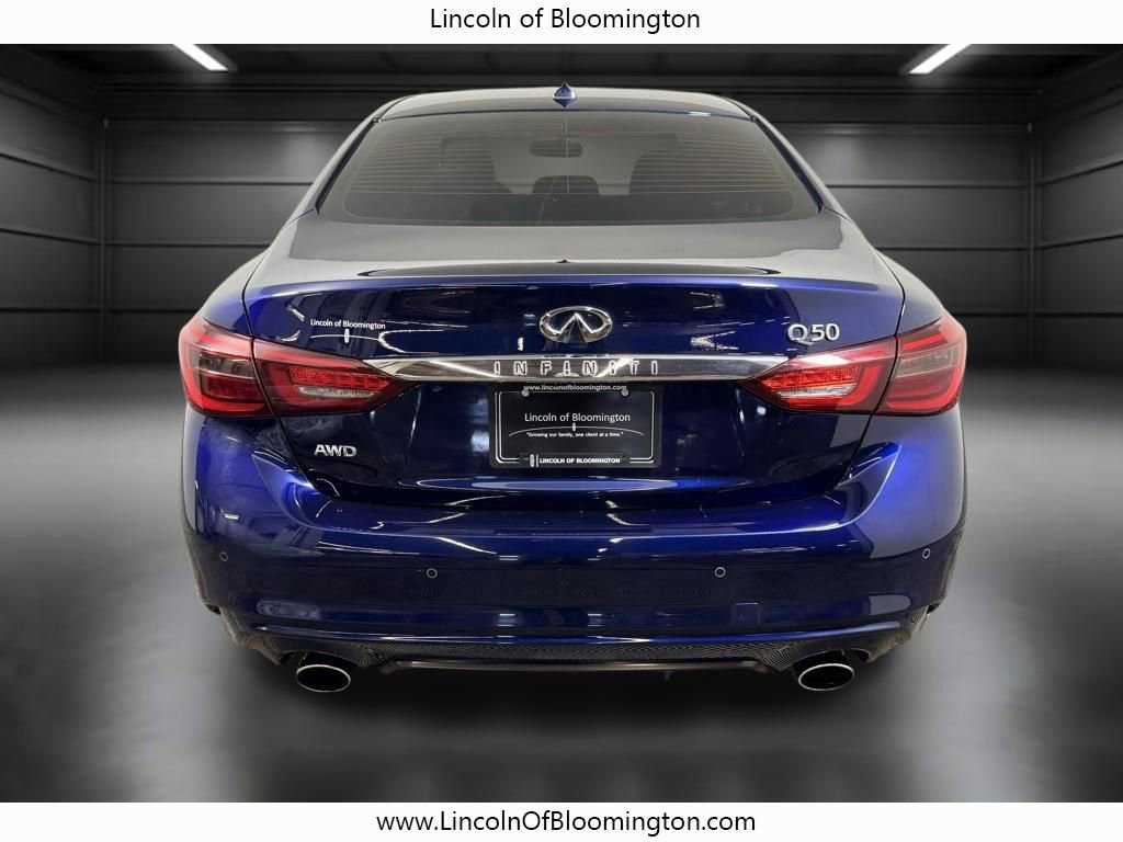 Used 2023 INFINITI Q50 Luxe w/ Cargo Package image 5