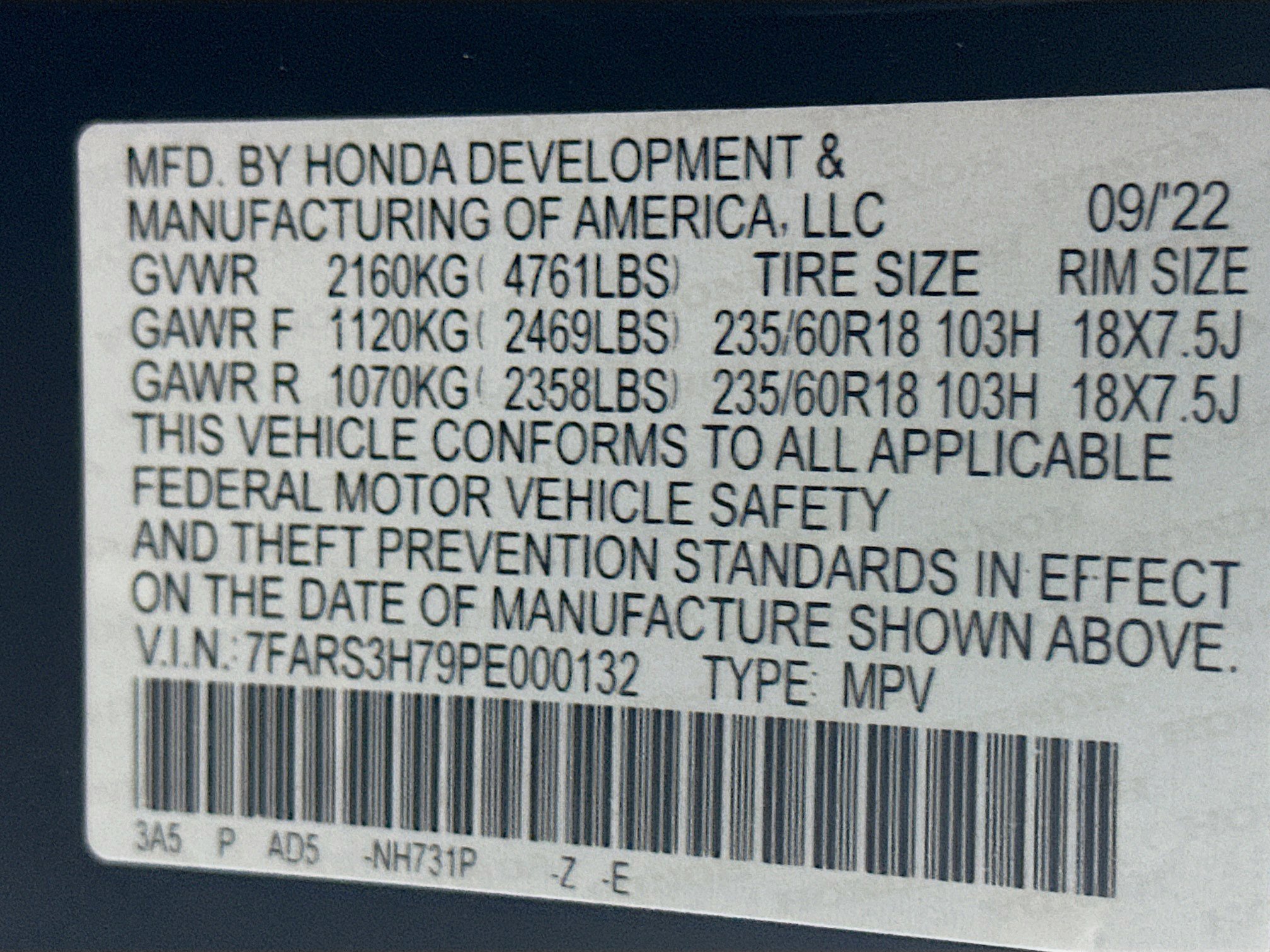 Used 2023 Honda CR-V EX-L image 12