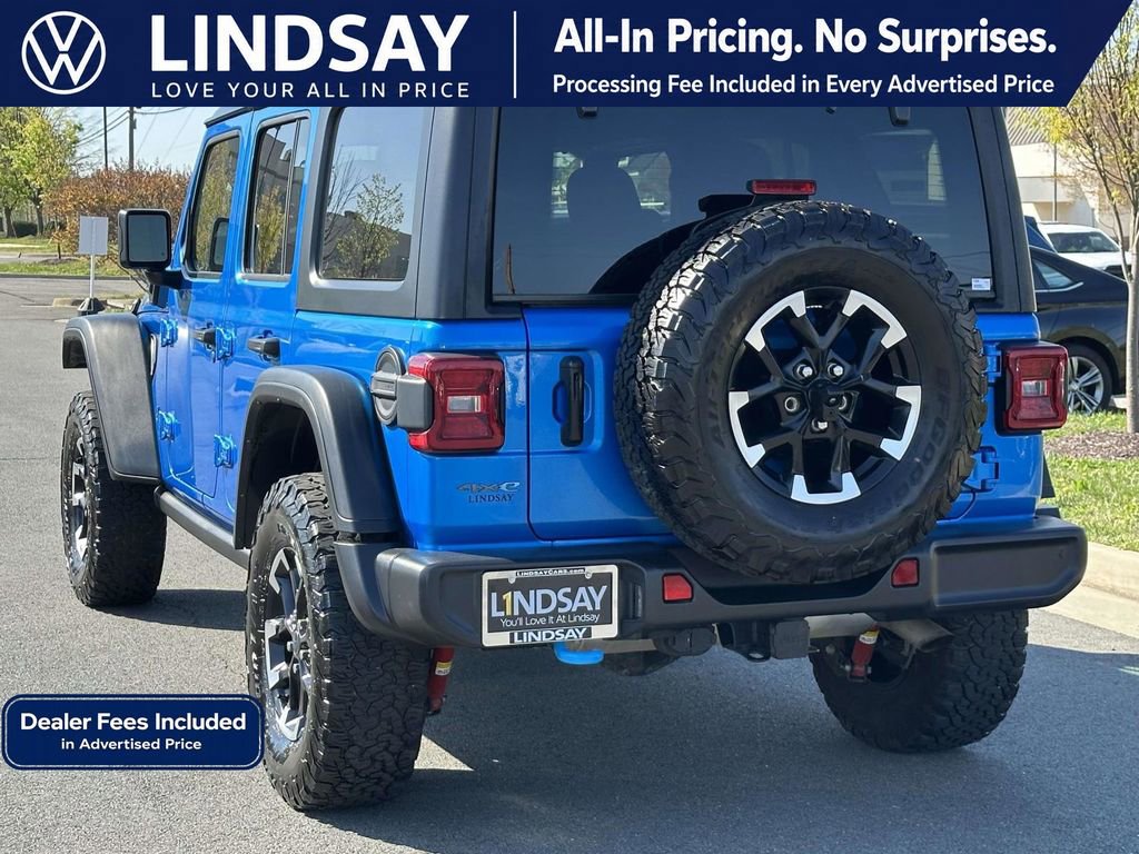 Used 2024 Jeep Wrangler Unlimited Rubicon 4xe AWD/4WD image 5