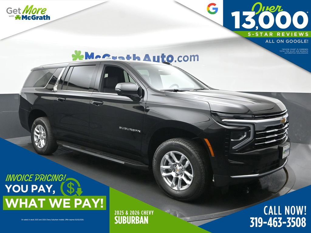 New 2026 Chevrolet Suburban LT w/ Comfort Package