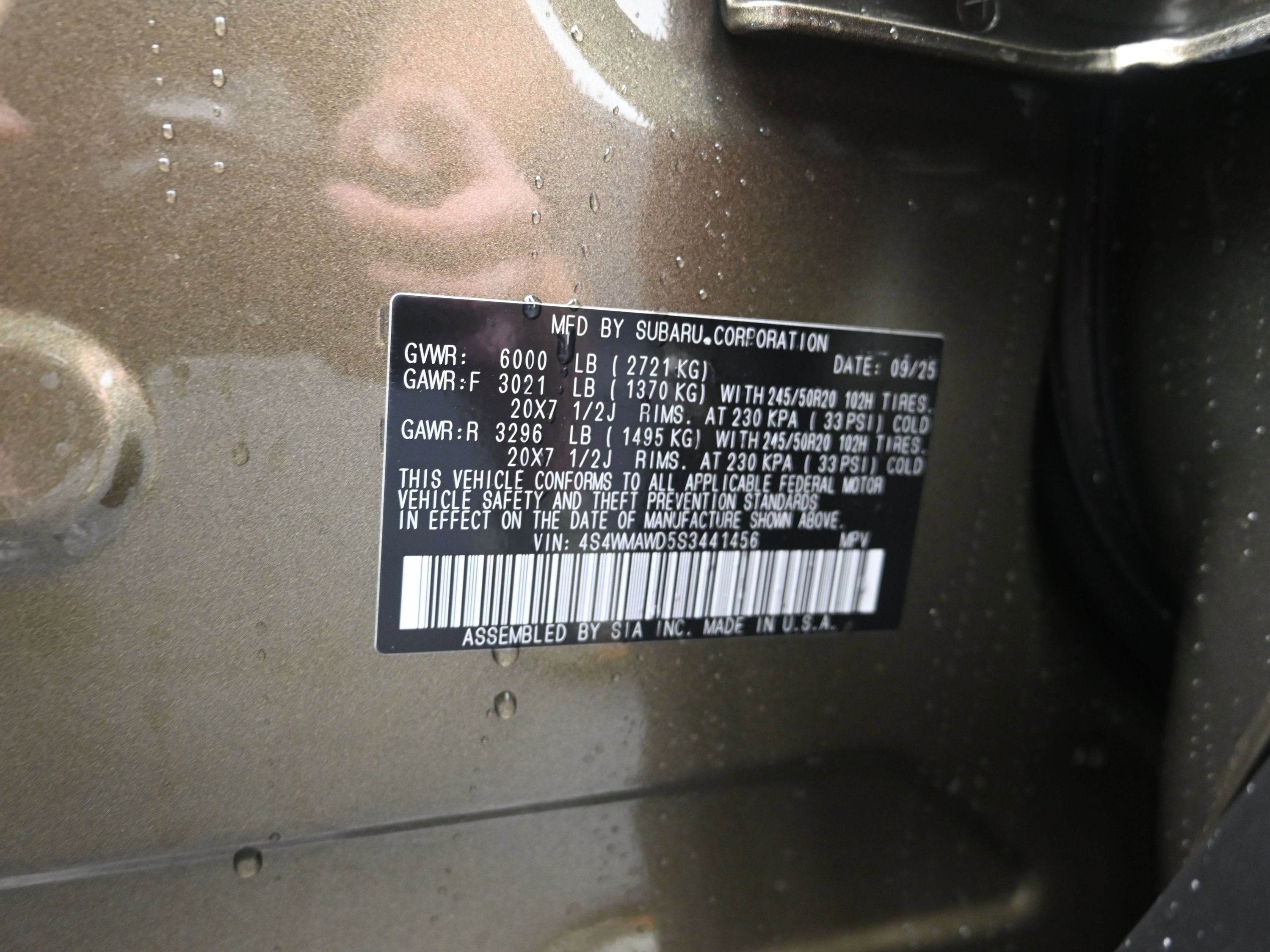 New 2025 Subaru Ascent Bronze Edition image 13