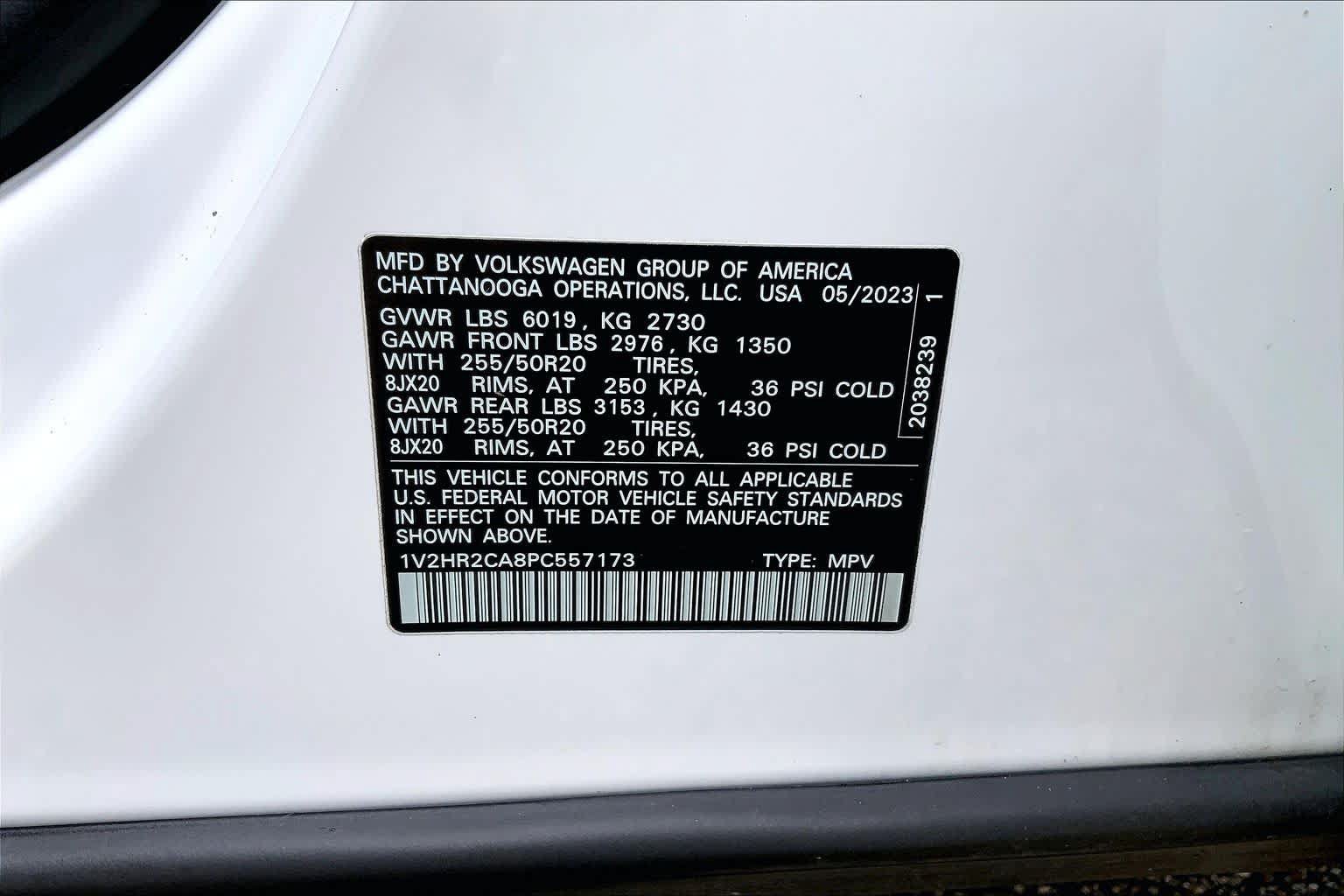 Used 2023 Volkswagen Atlas SE AWD/4WD image 37