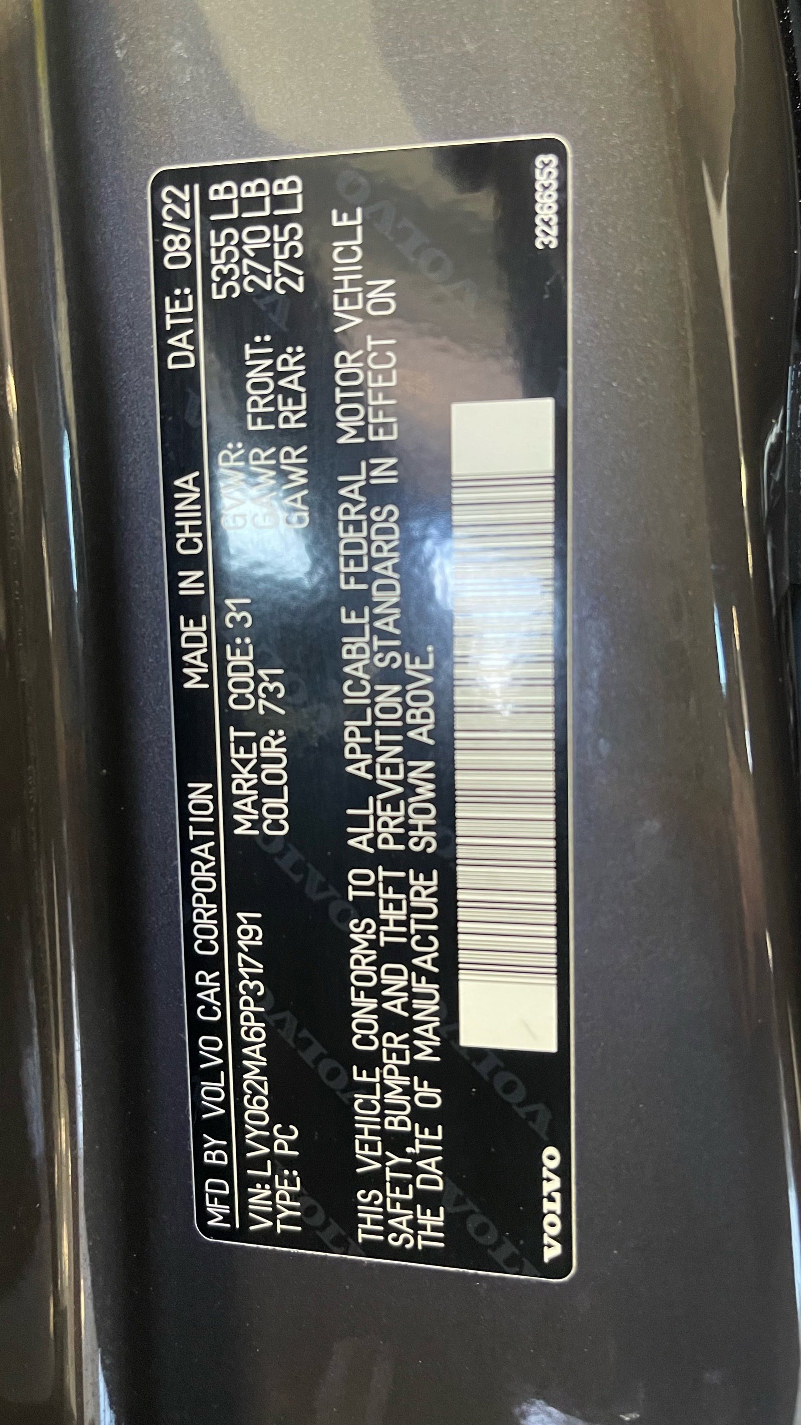 Used 2023 Volvo S90 B6 Ultimate w/ Protection Package Premier image 21