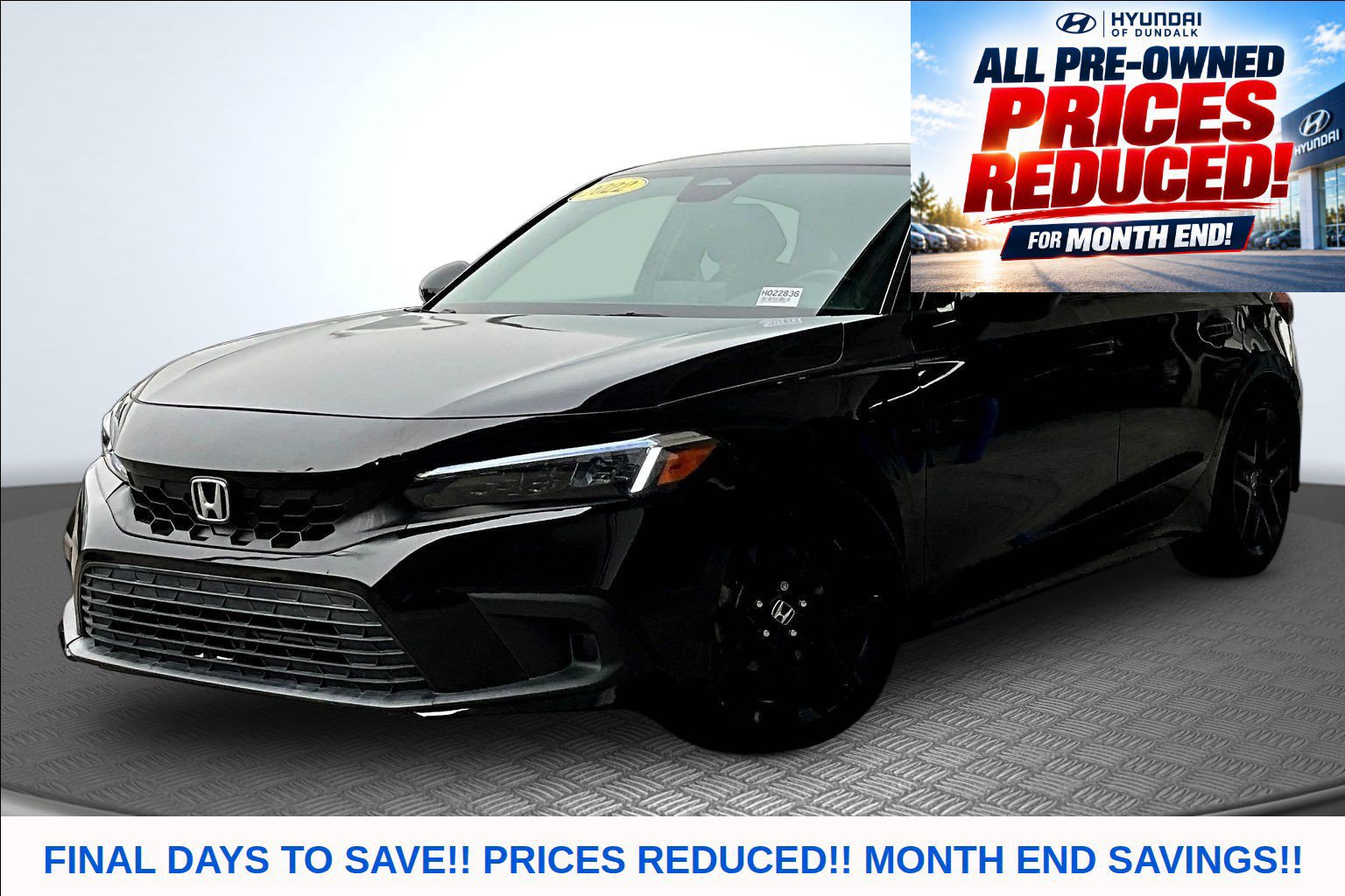Used 2022 Honda Civic Sport
