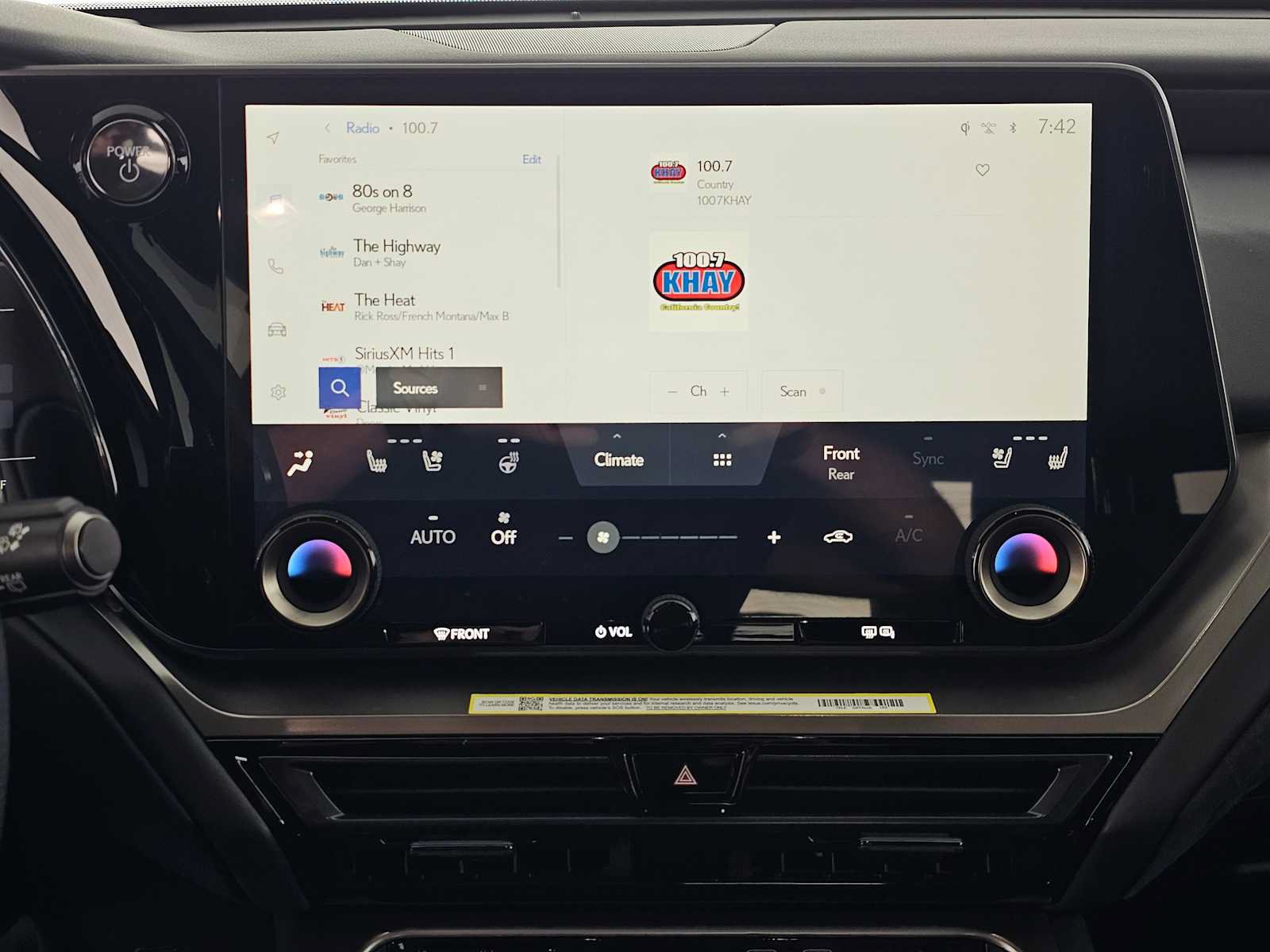 Certified 2025 Lexus TX 500h AWD w/ Technology Package image 28