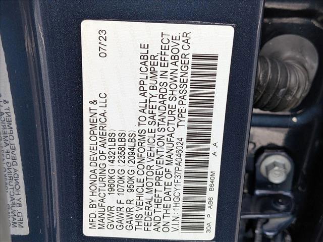 Used 2023 Honda Accord EX image 25