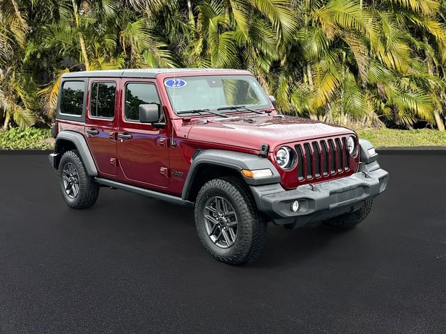 Used 2022 Jeep Wrangler Unlimited Sport image 2