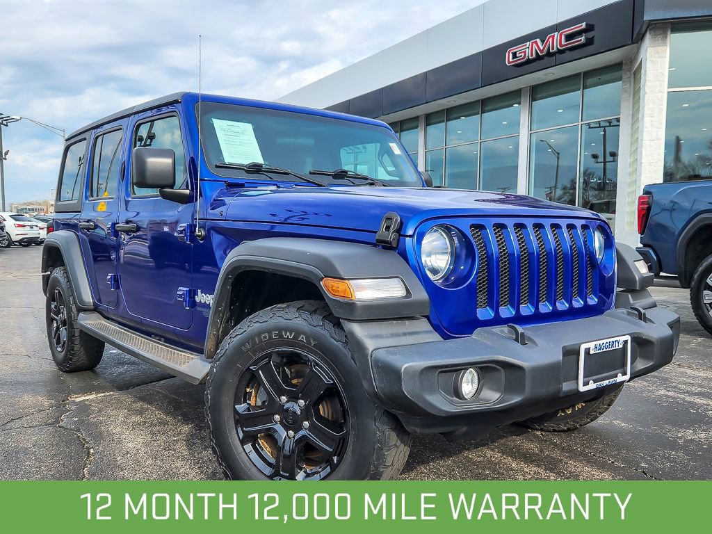 Used 2019 Jeep Wrangler Unlimited Sport S