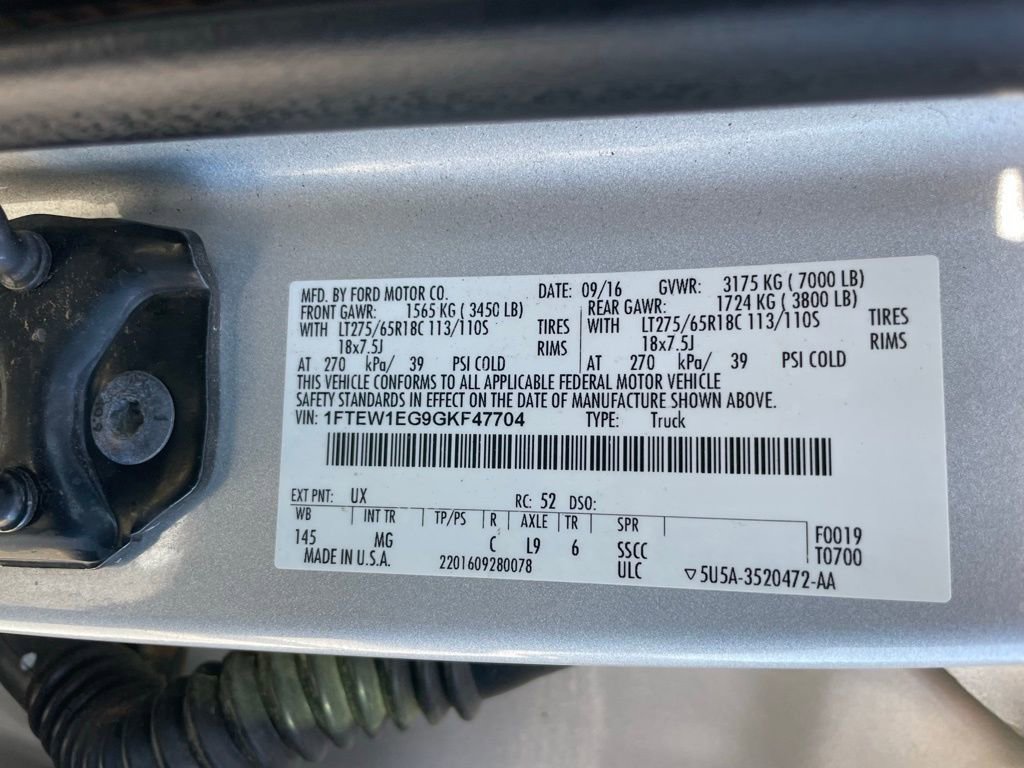 Used 2016 Ford F150 XLT w/ Equipment Group 301A Mid image 30