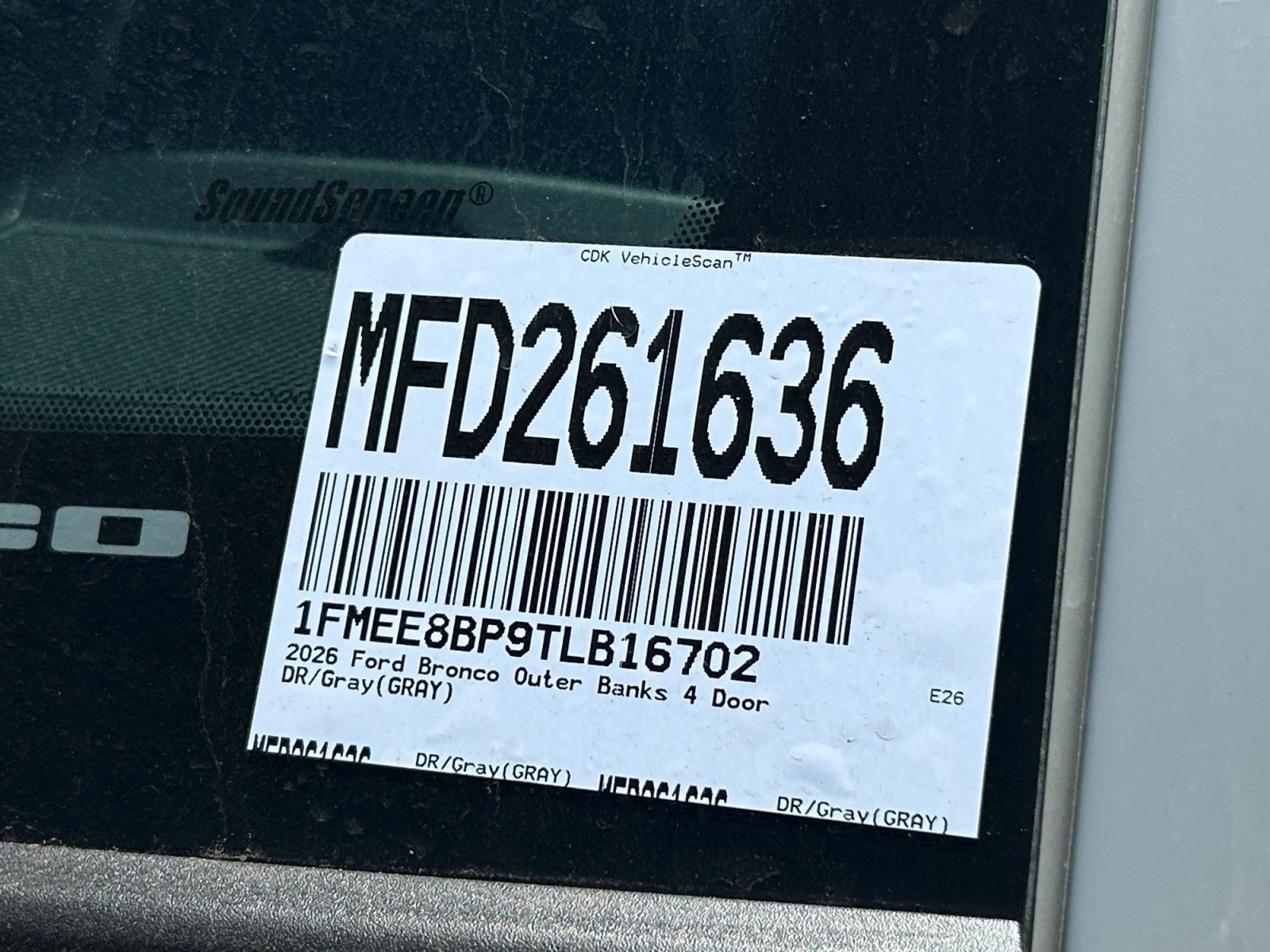 New 2026 Ford Bronco Outer Banks w/ Sasquatch Package AWD/4WD image 31