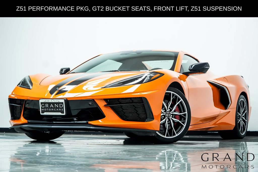Used 2024 Chevrolet Corvette Stingray Preferred Conv w/ Z51 Performance Package RWD image 2