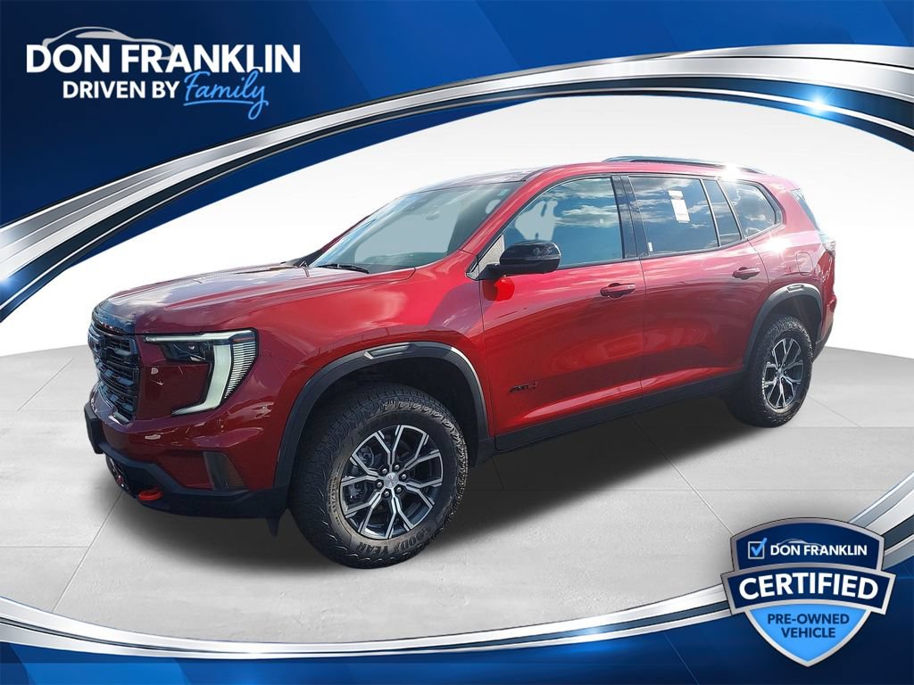 Used 2025 GMC Acadia AT4 w/ LPO, Floor Liner Package