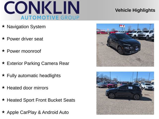 Used 2023 Hyundai Kona N Line w/ Cargo Package image 2