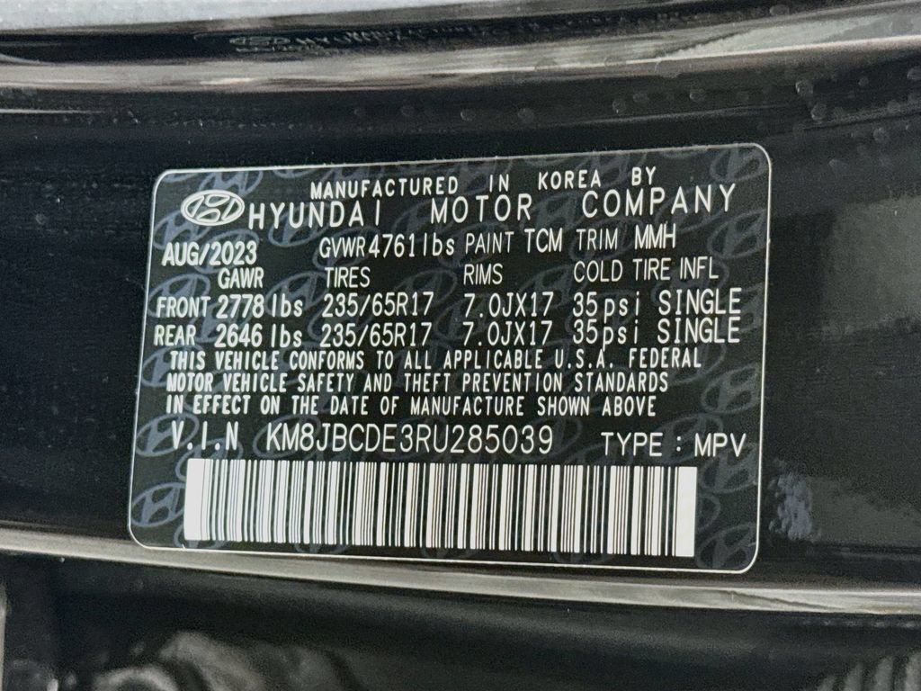 Certified 2024 Hyundai Tucson SEL AWD/4WD image 35