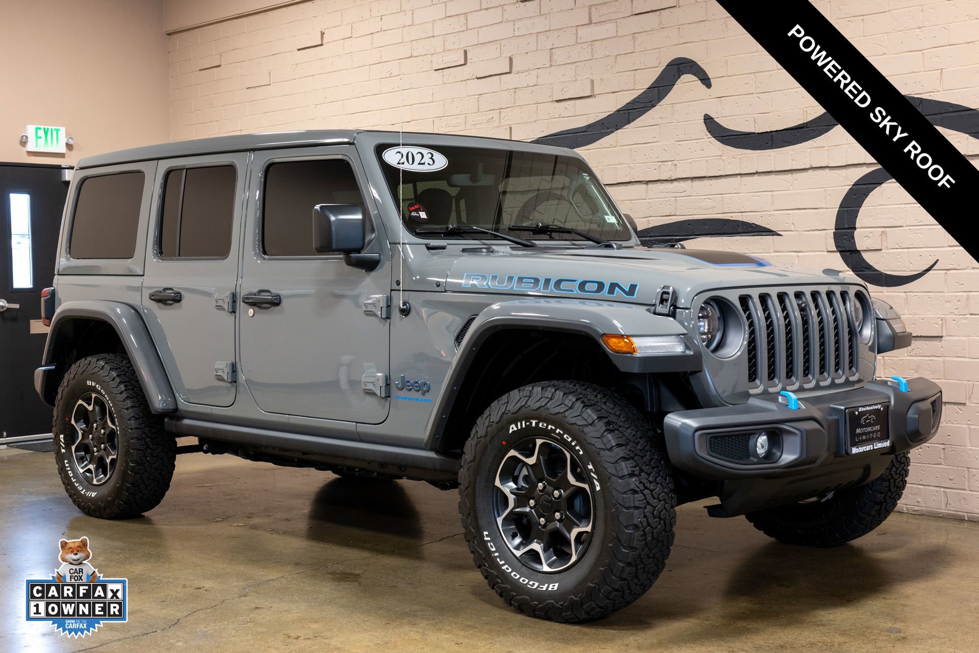 Used 2023 Jeep Wrangler Unlimited Rubicon 4xe w/ Cold Weather Group image 1