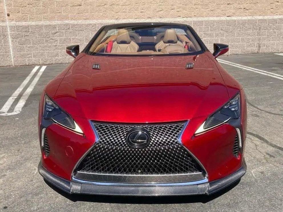 Used 2021 Lexus LC 500 Convertible w/ Touring Package RWD image 2