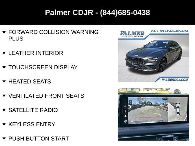 Used 2023 Genesis G70 3.3T w/ Sport Prestige Package AWD/4WD image 12