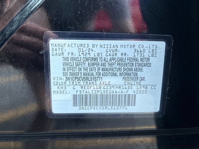 Certified 2024 Nissan Kicks SV FWD image 29