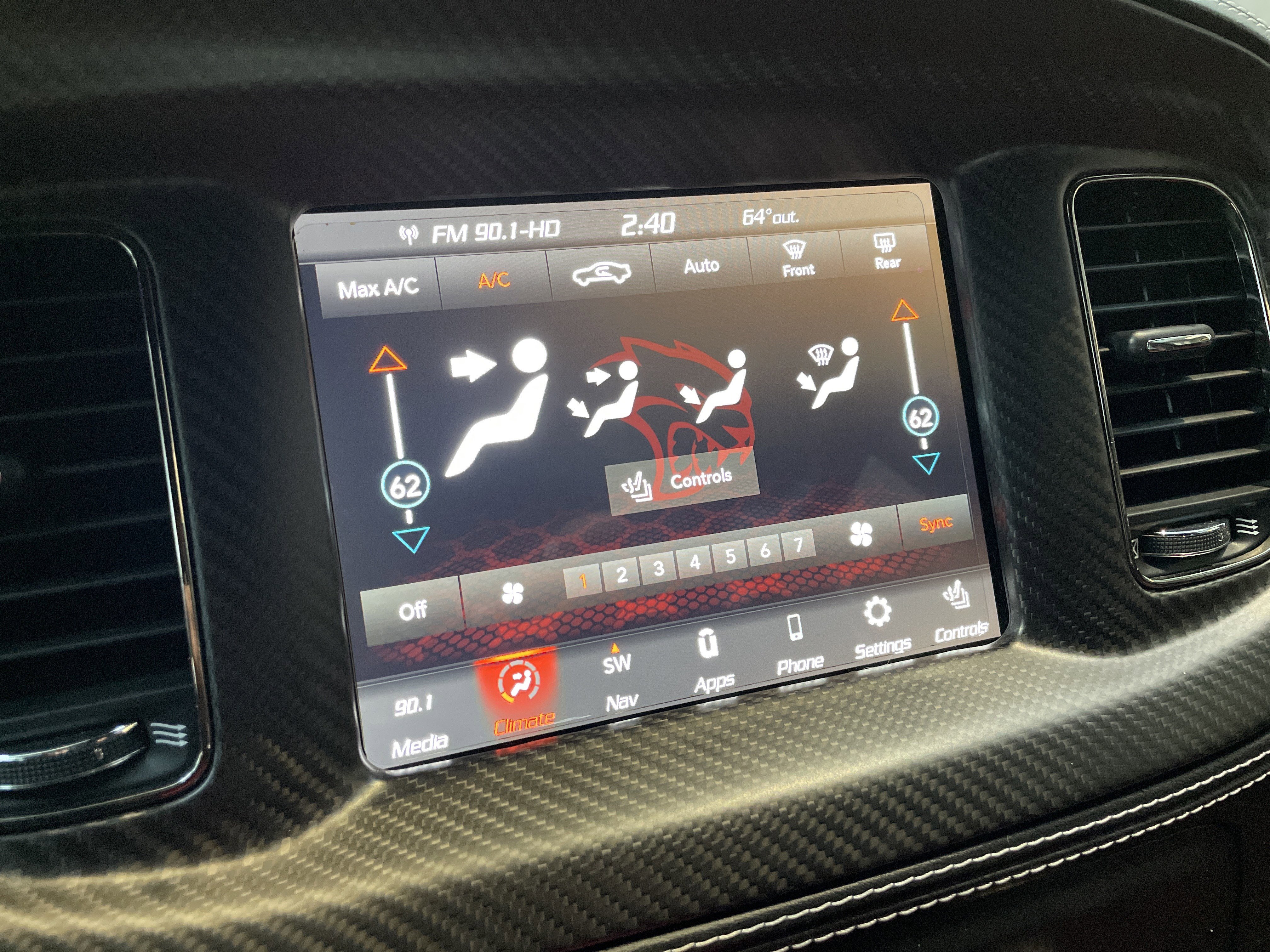 Used 2023 Dodge Charger SRT Hellcat w/ Harman/Kardon Audio Group RWD image 24