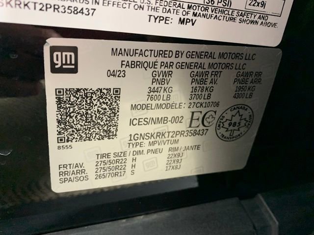 Used 2023 Chevrolet Tahoe RST w/ Luxury Package image 40