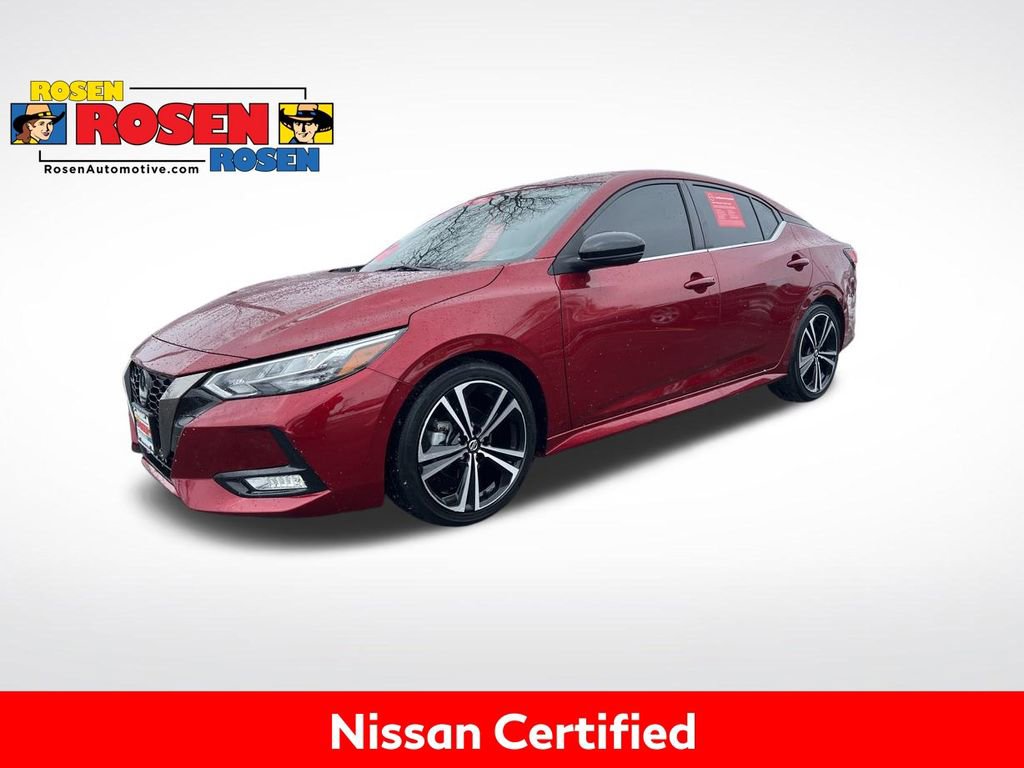 Certified 2023 Nissan Sentra SR w/ Trunk Package image 1