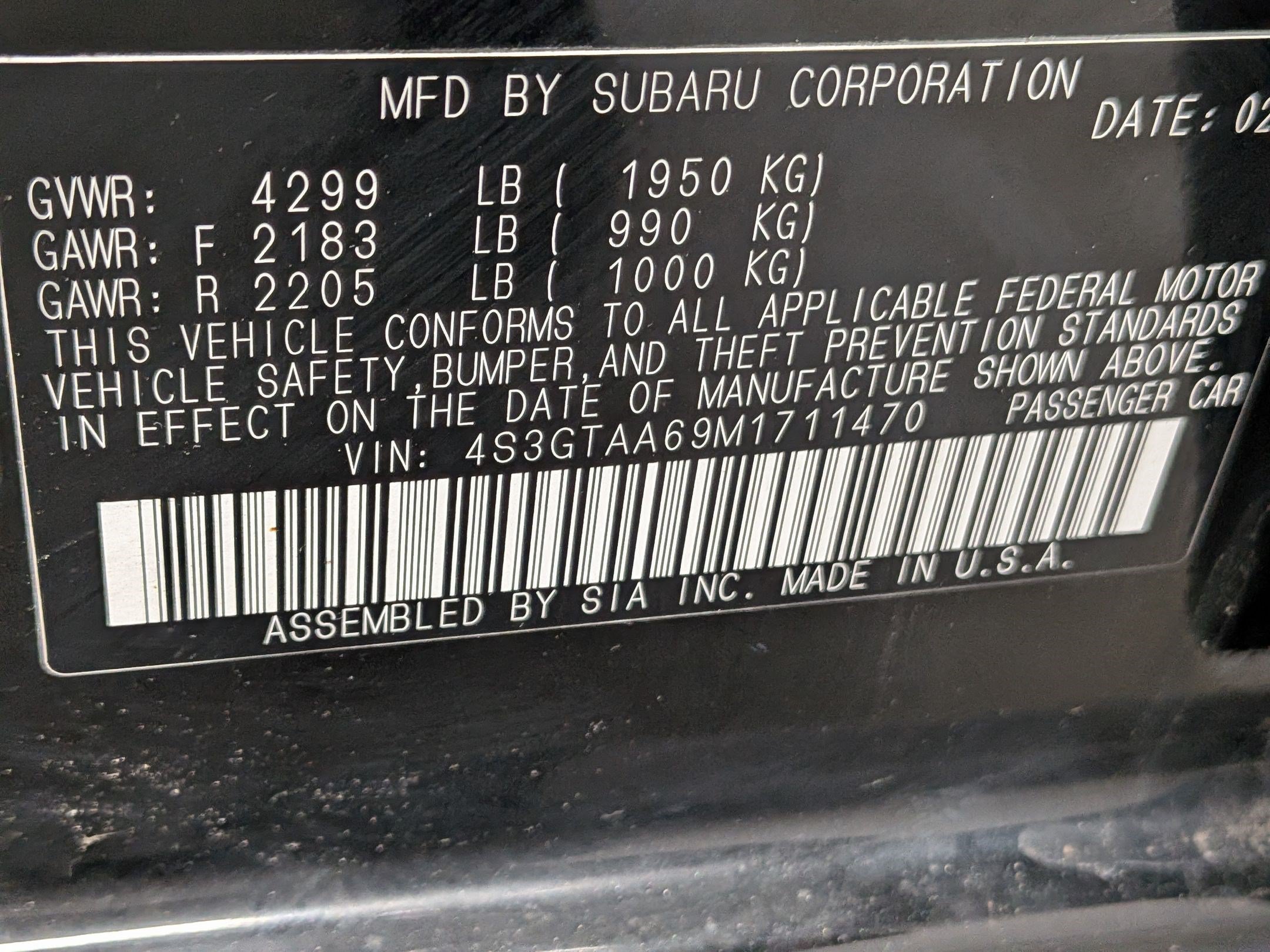 Used 2021 Subaru Impreza 2.0i AWD/4WD image 35
