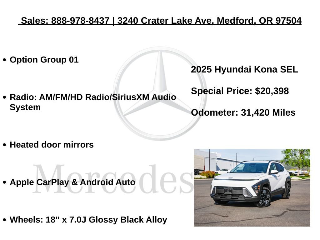 Used 2025 Hyundai Kona SEL AWD/4WD image 6