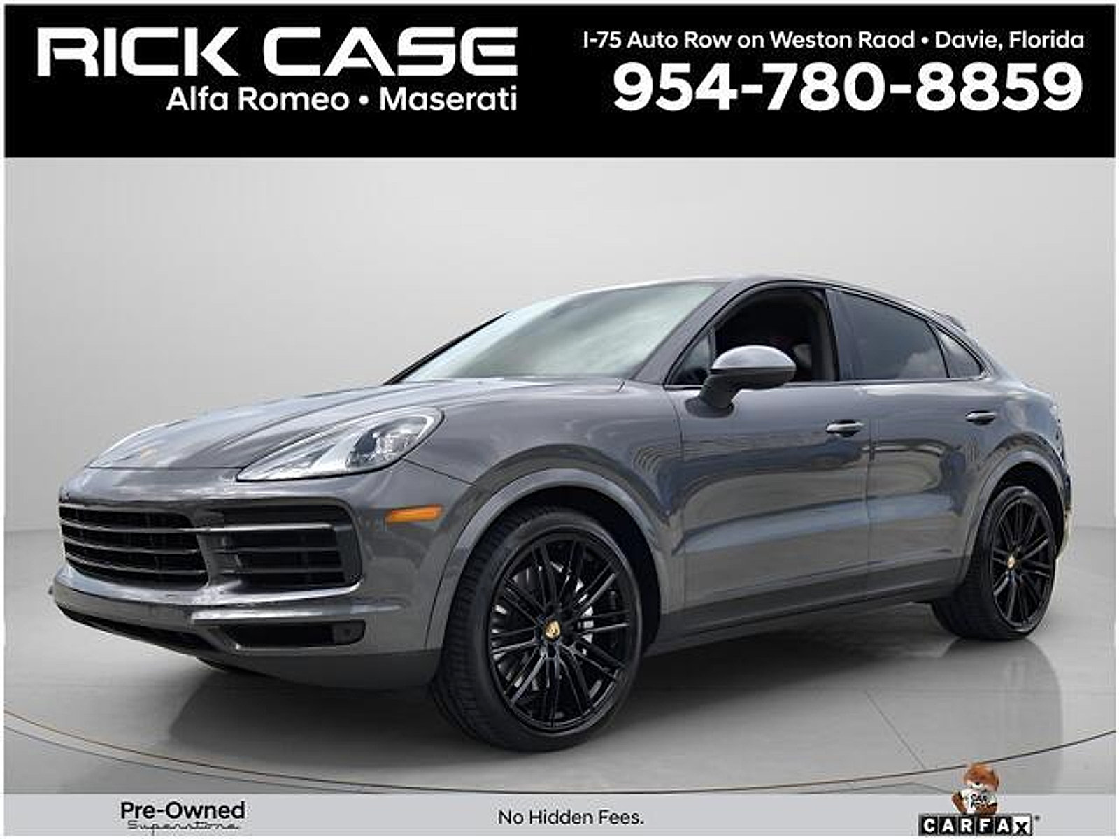 Used 2021 Porsche Cayenne Coupe AWD/4WD image 1